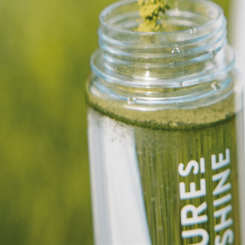 Botella de cristal con logotipo 500 ml NSP, modelo 65118  | Imagen № 1