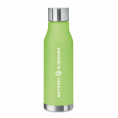 Botella verde con logotipo 600 ml Botella verde con logotipo 600 ml