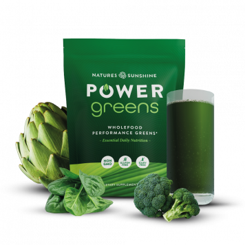 Power Greens (450 g) NSP, modelo 23496