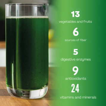 Power Greens (450 g) NSP, modelo 23496  | Imagen № 3