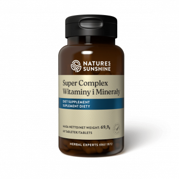 Vitaminas y Minerales - Super Complex (60 comp.) NSP, modelo 4052