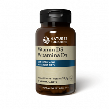 Vitamina D3 (60 comp.) NSP, modelo 1155/1155
